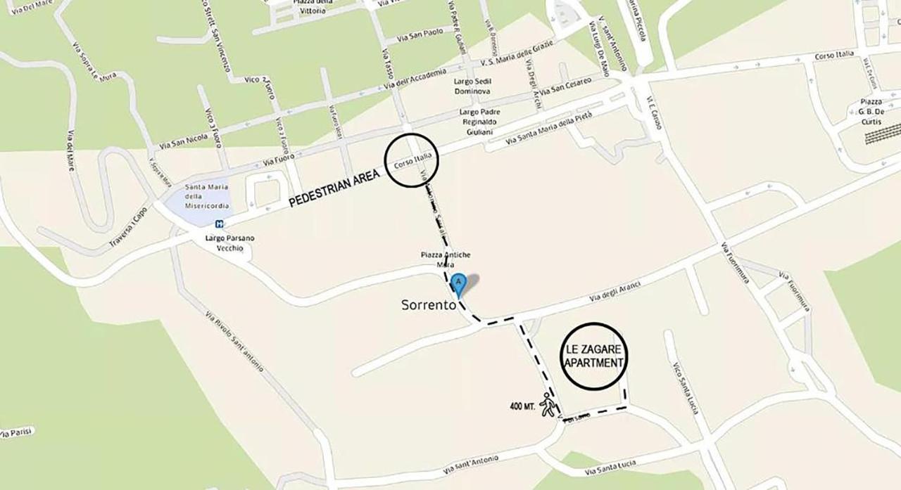 Appartamento Le Zagare Península Sorrentina Exterior foto